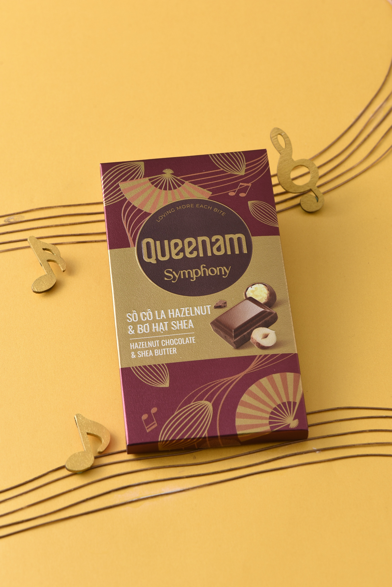 Queenam Symphony - Hạt Phỉ & Bơ Hạt Shea 80g